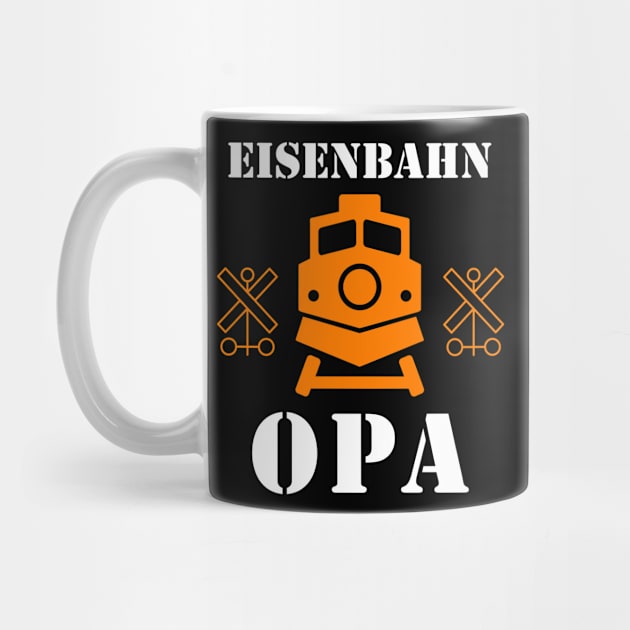 Eisenbahn Opa Modelleisenbahn Rentner Hobby by Foxxy Merch